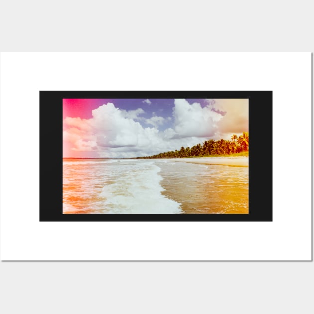 Pristine Brazilian Beach Shot on Film Wall Art by visualspectrum